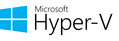 لوگو مجازی ساز Microsoft Hyper v